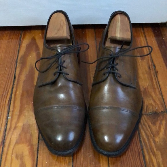 Allen Edmonds Other - Allen Edmonds Lexington Cap Toe Bourbon Brown 2998 Size 10E Wide